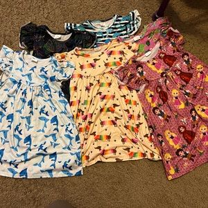 Bundle of 6 Great Lakes kids dresses